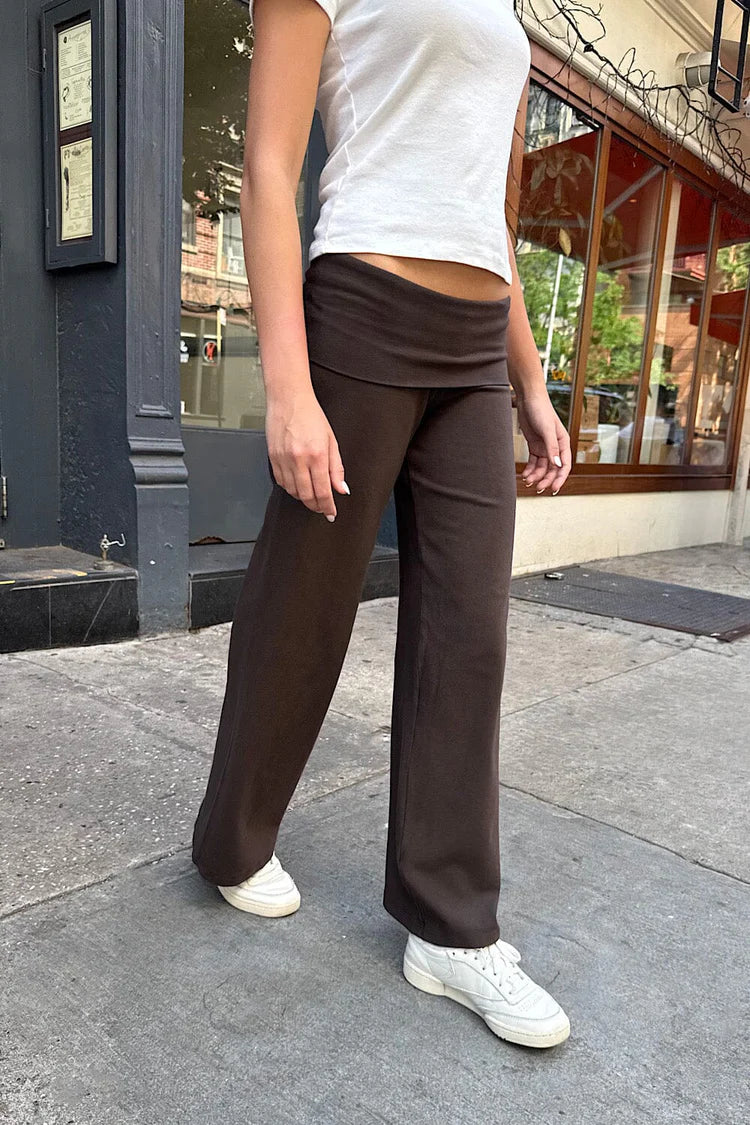 Fold Over Yoga Pants